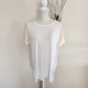 Frette 1860 Womens Pink Model Luxury Pajama Top Size Large